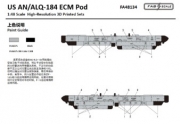 [사전 예약] Fa48135 1/48 US AN/ALQ-184 ECM Pod