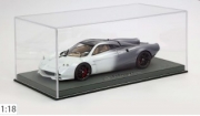 [사전 예약] [주문시 BBR에서 생산 예약] P18228E 1/18 Pagani Huayra Codalunga Bianco Malta - Ferrari Grigio Silverstone shade with Display Case