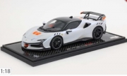 [사전 예약] [주문시 BBR에서 생산 예약] P18237OMST1 1/18 Ferrari SF90 XX Stradale Onda marina and black roof