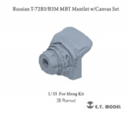 [사전 에약] P35-374 1/35 Russian T-72B3/B3M MBT Mantlet w/Canvas Set For Meng Kit