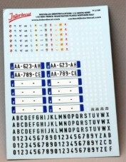 [사전 예약] INTPi2/18S 1/18 New Northern Half License Plates