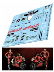 [사전 예약] TBD1129 1/12 Water Decals for Ducati Panigale V4R SBK 2025 Bulega Bautista