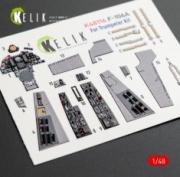 [사전 예약] K48116 1/48 F-106A Delta Dart - interior 3D decals for Trumpeter kit (1/48) Trumpeter