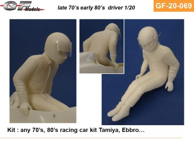 GF-20-069 1/20 Driver late 70s early 80s Niki Lauda