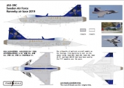 [사전 예약] FD72095 1/72 JAS-39C Sweden Air Force   Ronneby Air Base 2019