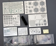 [사전 예약] HD02-0487 1/12 Ducati Superleggera V4 Detail-UP Set For T (14143)（PE+Resin+Metal parts）