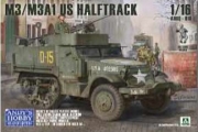 [사전 예약] AHHQ010 1/16 US Halftrack M3/M3A1 2 in 1 w/Figure