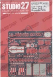 [사전 예약] ST27-FP20188 1/20 Celica LB Turbo Gr.5 Upgrade Parts for Tamiya