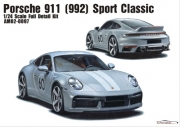[사전 예약, 소진이 예상보다 빠릅니다] AM02-0097 1/24 Porsche 911 (992) Sport Classic