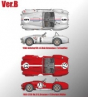 [사전 예약-매우 소량 가능합니다] K502 1/12 Cobra 427 Ver.B 1966 Sebring12h #6 Bob Grossman / Ed Lowther 1965 ETCC Rd.8 St.Ursanne #73 Herbert M&uuml;ller