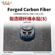 [사전 예약] MX03-006 FORGED CARBON FIBER DECAL (S) FOR 1/43,1/64,1/87