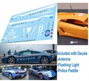 [사전 예약] TBD1168 1/24 Decals and Conversion Kit Polizia for Lamborghini Gallardo Italeri