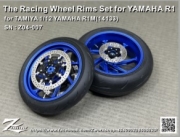 [사전 예약] Z04-007 1/12 The Racing Wheel Rims Set for Yamaha R1 for Tamiya