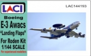 [사전 예약] LAC144193 1/144 E-3 Awacs Flaps for Roden