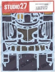 [사전 예약] ST27-CD24031 1/24 911GT1 Carbon decal (for TAM)