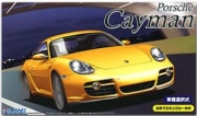 [사전 예약] FUJ12622 1/24 Porsche Cayman / Cayman S with Window Frame Masking Stickers