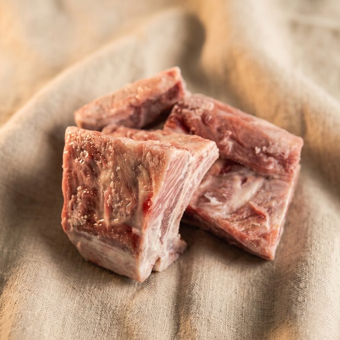 등갈비 로인립 백립 3~4조각 개별절단 2종 1kg&times;2 스페인산