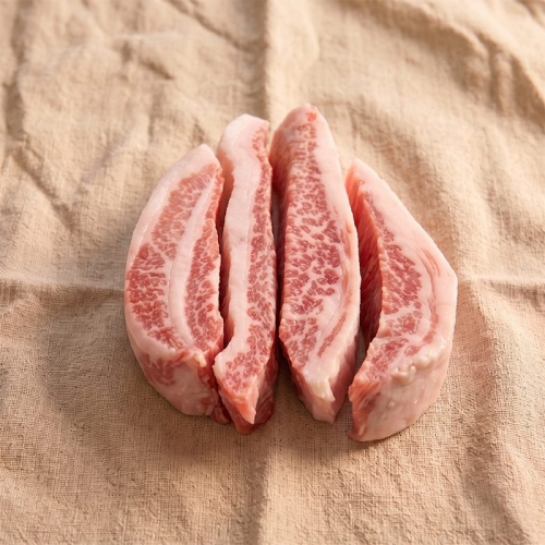 이베리코 흑돼지 목살 항정살 갈비살 늑간살 구이용 3종 300g&times;2 스페인산
