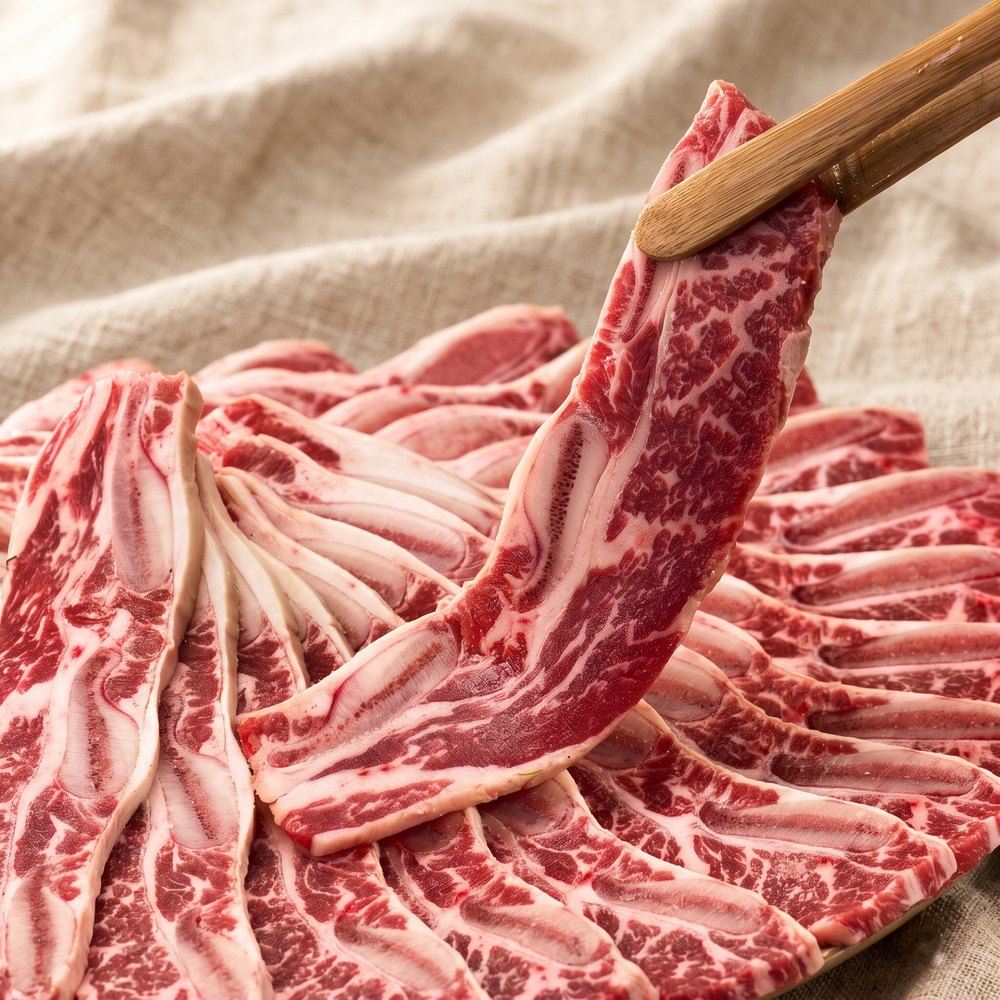 냉동 LA갈비 초이스급 1kg 미국산