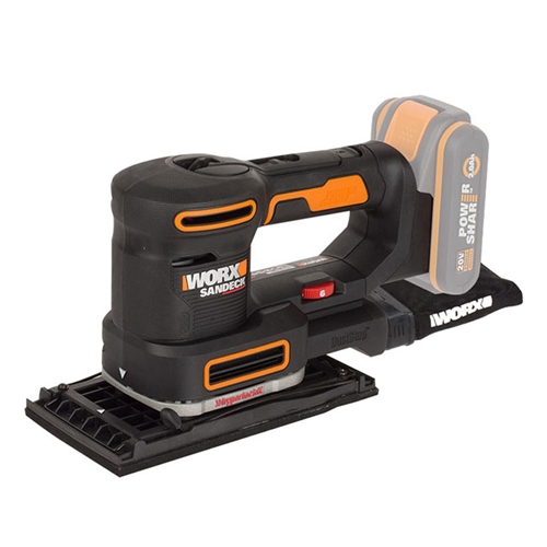 WORX 웍스 무선 충전 샌더 (베어툴) WX820.9 (20V.2.0AH)