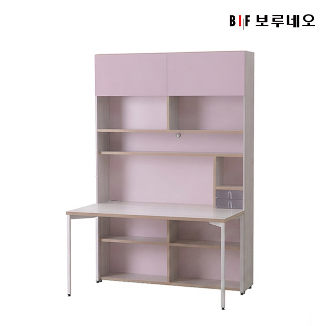 앳홈 데스크 1400폭 전면책상세트 (이동서랍장별도)
