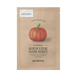 SKINFOOD PUMPKIN SOUS VIDE MASK SHEET (20g)