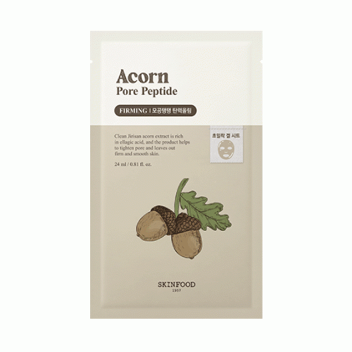 SKINFOOD ACORN PORE PEPTIDE MASK (24ml)