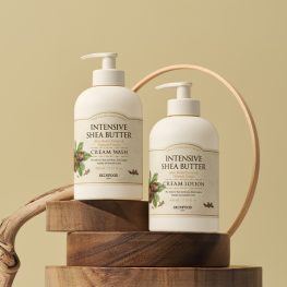 SKINFOOD INTENSIVE SHEA BUTTER  CREAM WASH (450ml)