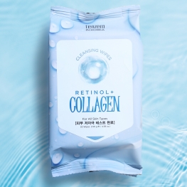 텐제로 레티놀 콜라겐 클렌징 티슈 30매