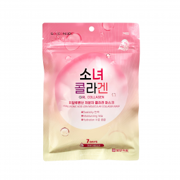 일양약품 소녀콜라겐 히알루론산 저분자 콜라겐 마스크 7매입