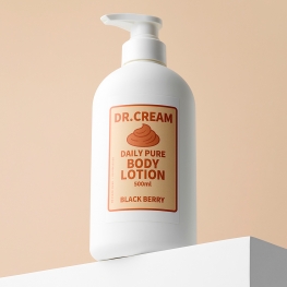 DR. CREAM Daily Pure Body Lotion - Blackberry (500ml / 16.9 fl. oz.)
