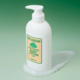 DR. CREAM Daily Fresh Body Lotion - Warm Vanilla (500ml / 16.9 fl. oz.)