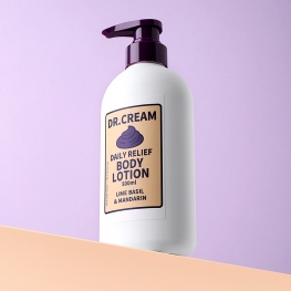 DR. CREAM Daily Relief Body Lotion - Lime Basil & Mandarin (500ml / 16.9 fl. oz.)