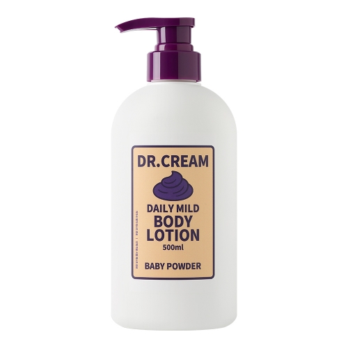 닥터크림 데일리 마일드 바디로션 베이비파우더향 500ml