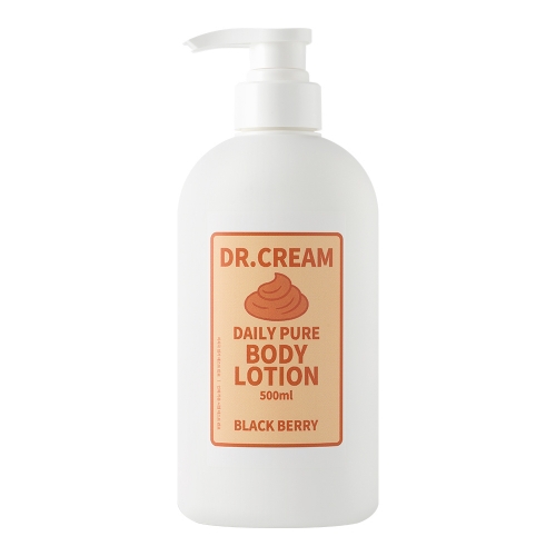 닥터크림 데일리 퓨어 바디로션 블랙베리향 500ml