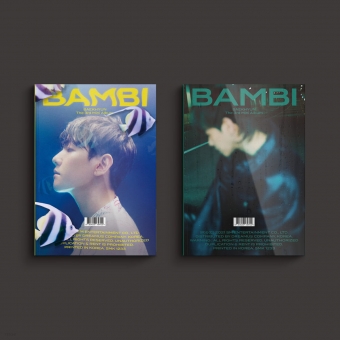 백현 (BAEK HYUN) - 미니앨범 3집 : Bambi [Photo Book ver.] 커버 2종 중 랜덤 1종 발송