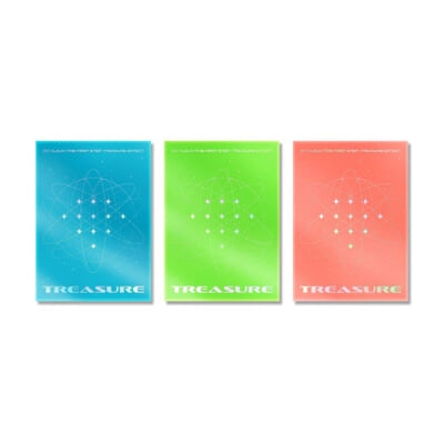 TREASURE (트레저) - TREASURE 1st ALBUM [THE FIRST STEP : TREASURE EFFECT] [BLUE/GREEN/ORANGE ver. 중 랜덤 발송]