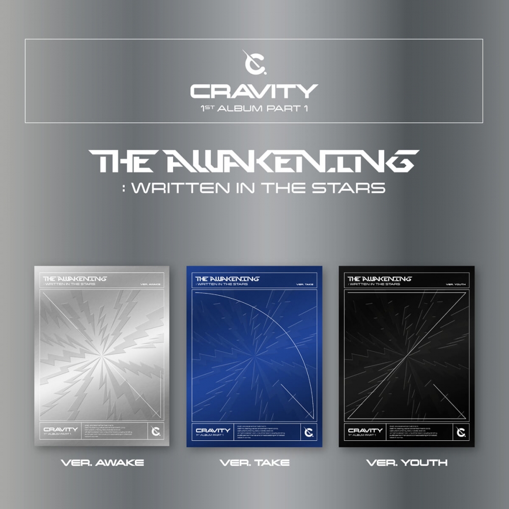 CRAVITY (크래비티) 1집 - Part.1 The Awakening :Written in the Stars [3종 중 랜덤 1종 발송]