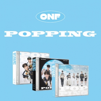 온앤오프 (ONF) - 미니앨범 : POPPING [ 38℃/12℃/-10℃ ver. 중 랜덤 발송]