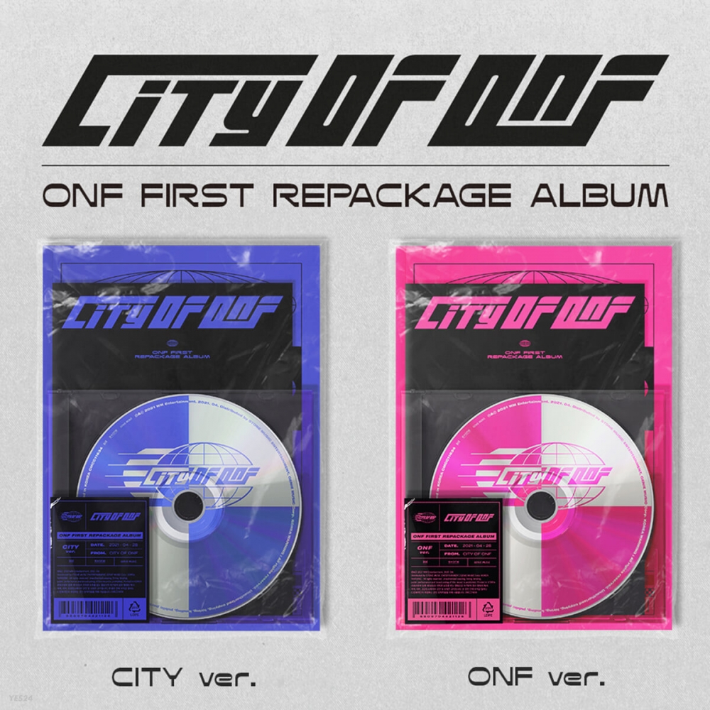 온앤오프(ONF) - 리패키지 : CITY OF ONF [CITY/ONF ver. 중 랜덤발송]