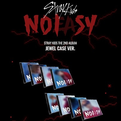 스트레이 키즈 (Stray Kids) 2집 - NOEASY [Jewel Case ver.] [8종 중 랜덤 발송]