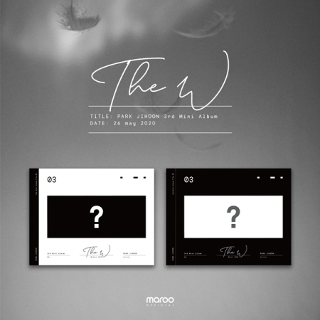 박지훈 - 미니앨범 3집 : The W [Noir/Blanc ver. 중 랜덤 발송]