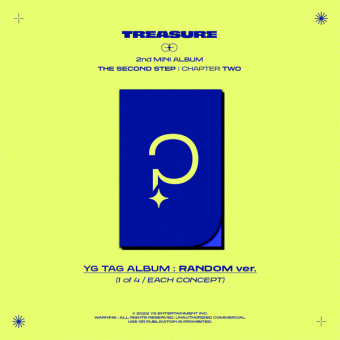 트레저 (TREASURE) - 미니2집 [THE SECOND STEP : CHAPTER TWO] YG TAG ALBUM (RANDOM ver.) (4종랜덤)