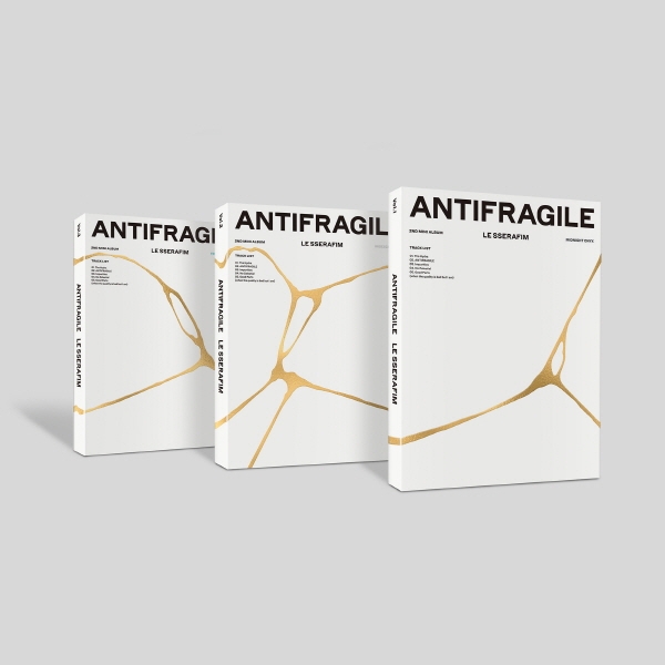 르세라핌 (LE SSERAFIM) - 미니2집 [ANTIFRAGILE] (VOL 1. / VOL 2. / VOL 3.) 3종 중 1종 랜덤발송