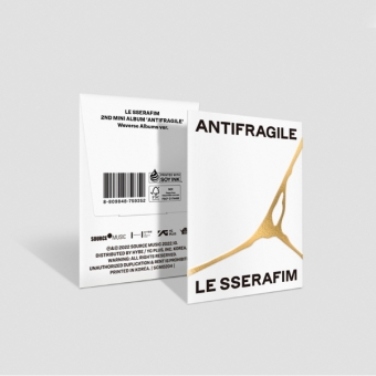 르세라핌 (LE SSERAFIM) - 미니2집 [ANTIFRAGILE] (Weverse Albums Ver.)