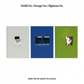마크 (MARK) - 1집 : The Firstfruit [Photobook Ver.] (3종 중 1종 랜덤발송)
