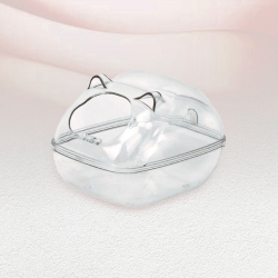 [아마존] 햄스터 목욕하우스 BE-Y27 (투명)