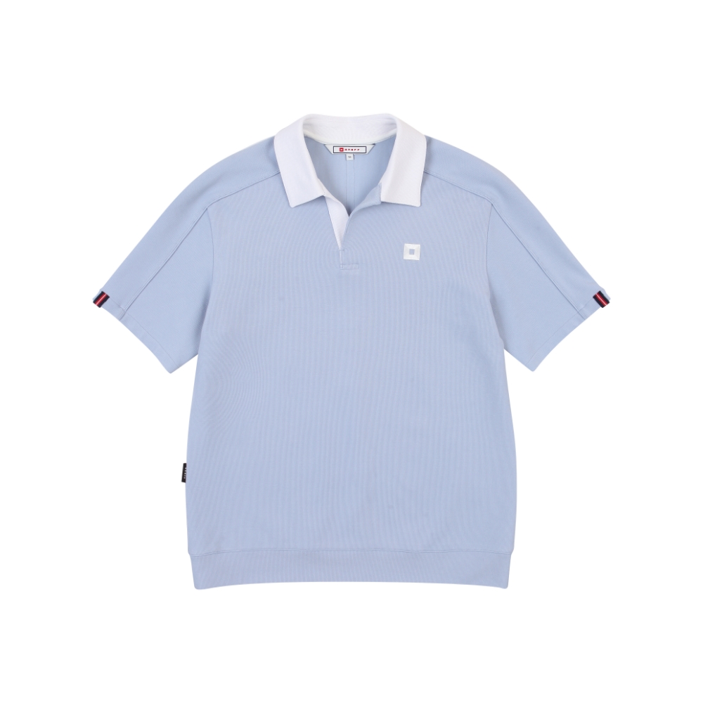 [온오프골프웨어] 남성 루즈핏 반팔 티셔츠 OF9303GA_BLUE