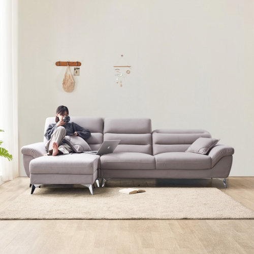 ★한정수량특가★ 이노센트 안트리 아쿠아텍스 헤드틸팅 4인소파+스툴 i102179