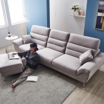 ★한정수량특가★ 이노센트 안트리 아쿠아텍스 헤드틸팅 4인소파+스툴 i102179